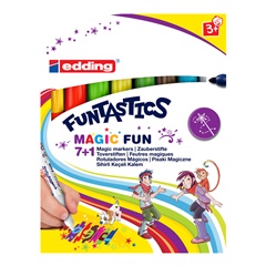 Set de markere pentru copii EDDING FUNTASTICS MAGIC FUN