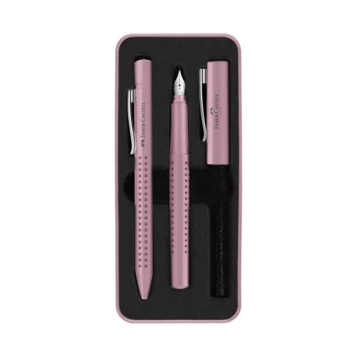 Set stilouri Faber-Castell - roz închis