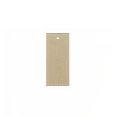 Blank din lemn pentru confecționarea bijuteriilor - dreptunghi 3,5 cm