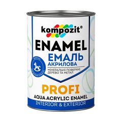Email acrilic KOMPOZIT PROFI Gloss 0,3 l - diverse nuanțe