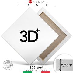 Pânză 3D+pentru pictură pe șasiu PROFI - alege dimensiunile