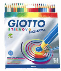 Creioane colorate GIOTTO STILNOVO AQUARELL - 24 culori