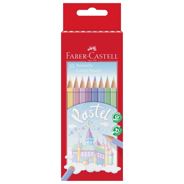Creioane pastel Faber Castell 10 buc