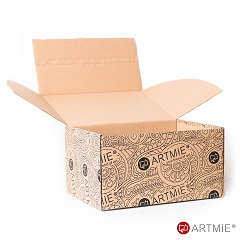 Cutie de carton cu imprimeu ARTMIE 10 buc - diferite dimensiuni