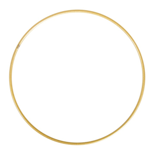 Cerc metalic auriu pentru finisare 1 buc / diferite dimensiuni
