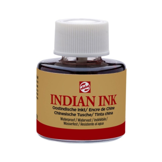 Cerneală indiană neagră Royal Talens - 11 ml