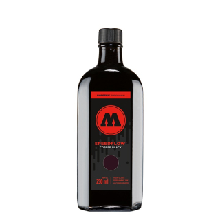 Rezervă SPEEDFLOW COCKTAIL MOLOTOW - shiny black 250 ml