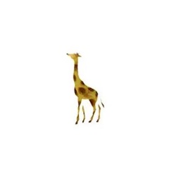 Șablon autocolant Girafă 7x10 cm