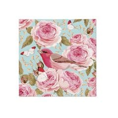 Șervețele decoupage - English Roses Bird  - 1 buc