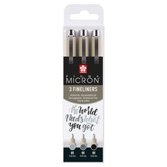 Set de stilouri tehnice Sakura Pigma Micron 3 fineliners